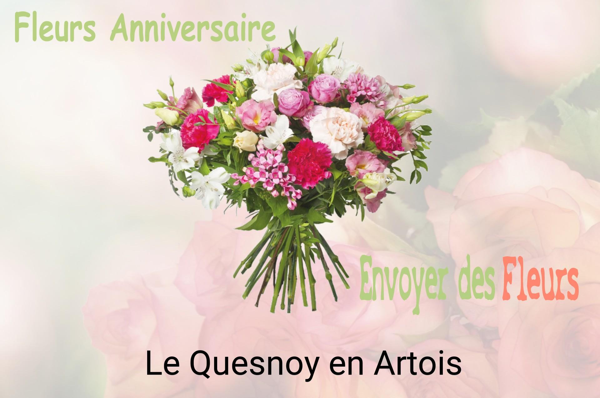 Bouquet de fleurs d’anniversaire livré à Le Quesnoy-en-Artois