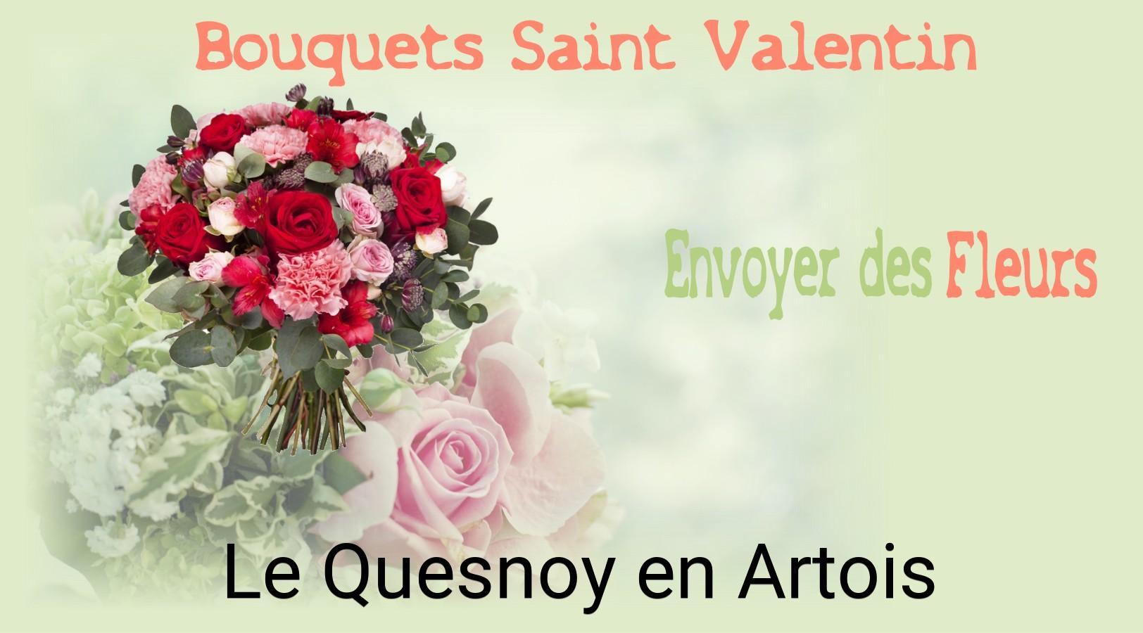 Roses de Saint-Valentin livrées à Le Quesnoy-en-Artois